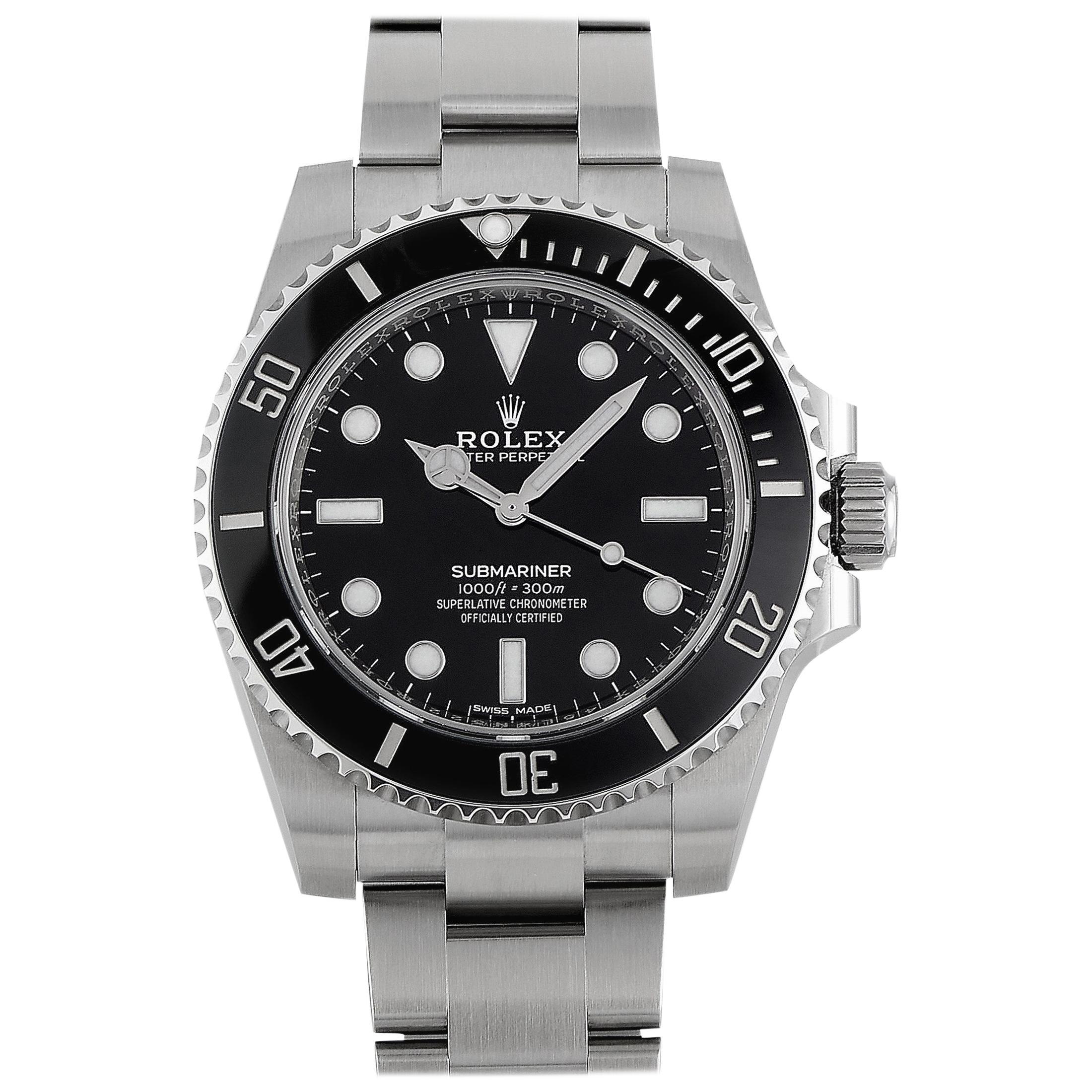 Rolex Submariner "No Date" Watch 114060