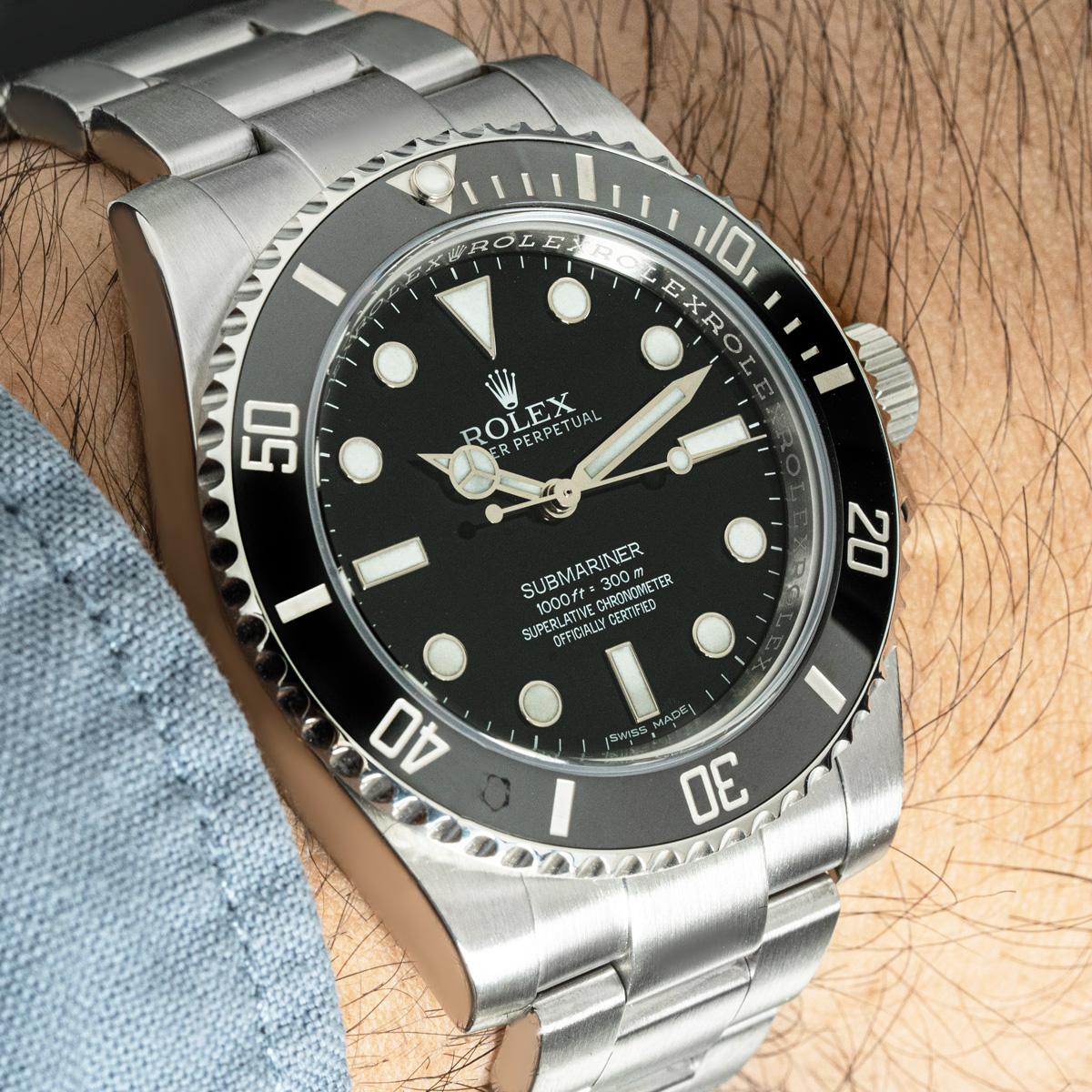 Rolex Submariner Non-Date 114060 For Sale 4