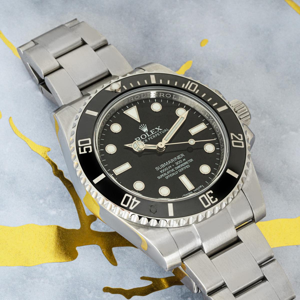 Rolex Submariner Non-Date 114060 For Sale 5
