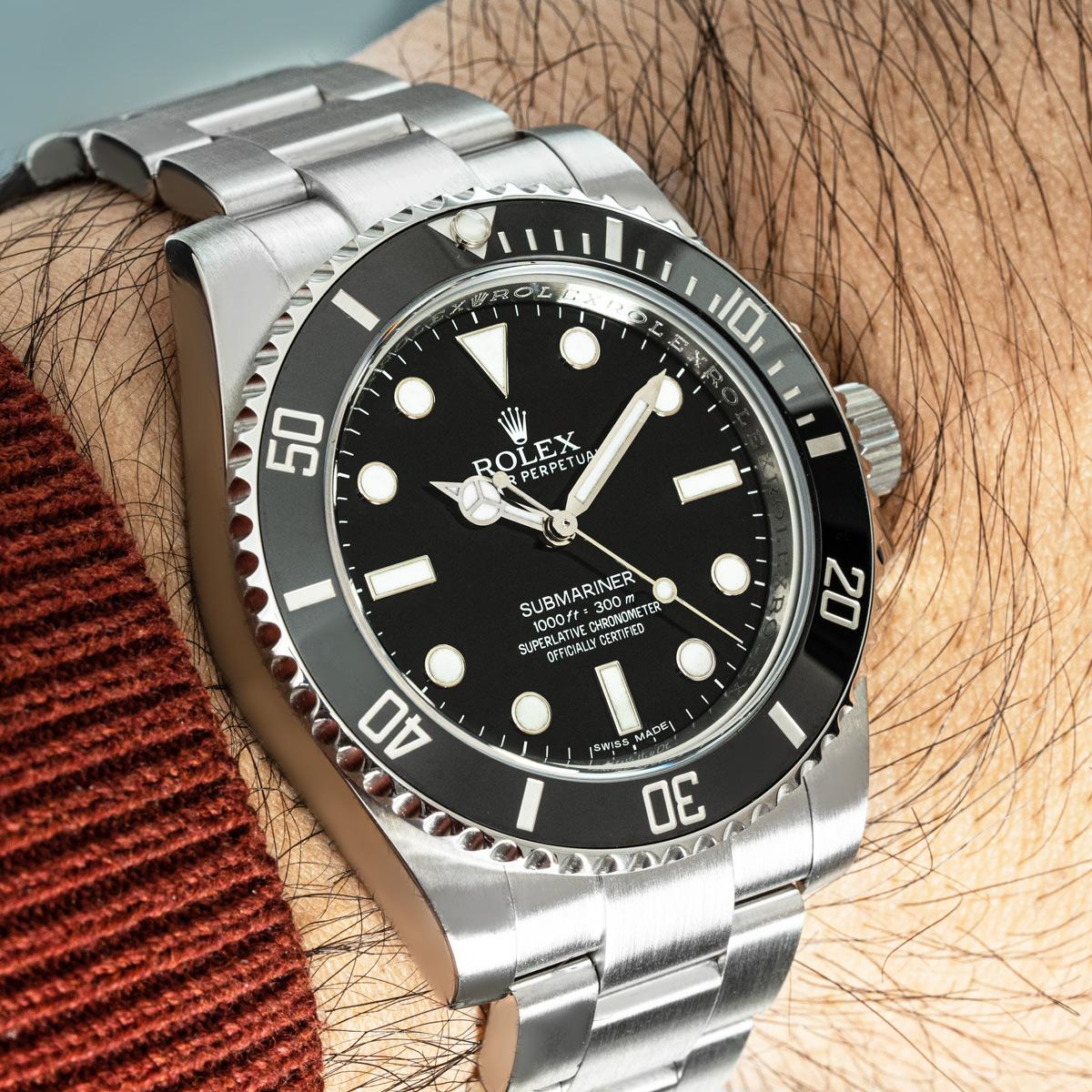 Rolex Submariner Non-Date 114060 For Sale 4