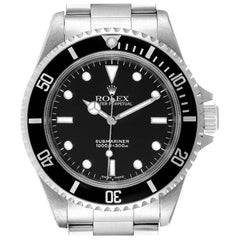 Rolex Submariner Non-Date 2 Liner Steel Steel Watch 14060 Box Papers