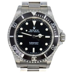 Rolex Submariner Non-Date 4 Liner 14060M Circa 2006 with Rolex Box and Booklets