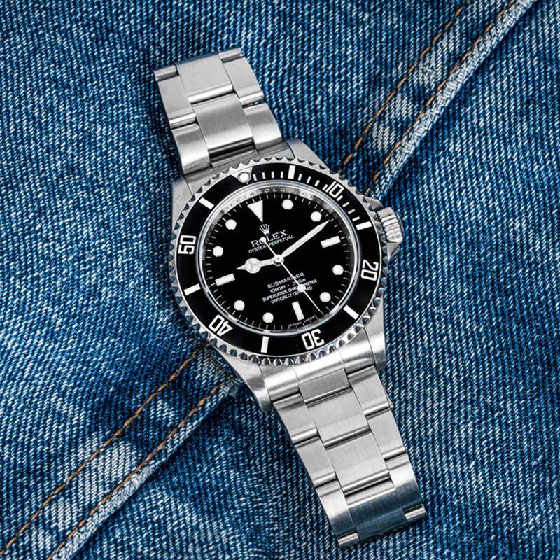 Rolex Submariner Non-Date 4 Liner 14060M im Angebot 4