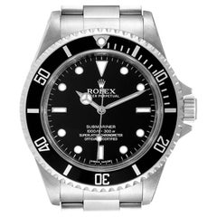 Rolex Submariner Non-Date 4 Liner Steel Steel Watch 14060 Box Card