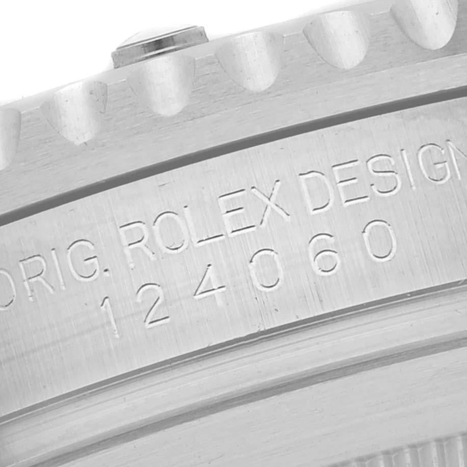 Rolex Submariner Non-Date Ceramic Bezel Steel Mens Watch 124060 Box Card 3