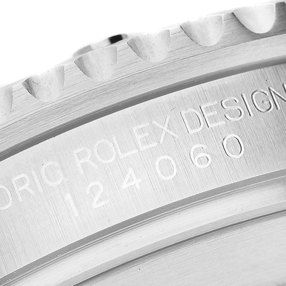 Rolex Submariner Non-Date Ceramic Bezel Steel Mens Watch 124060 Box Card 3