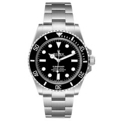 Rolex Submariner Non-Date Ceramic Bezel Steel Mens Watch 124060
