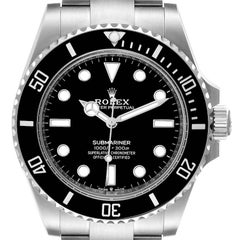 Rolex Submariner Non-Date Ceramic Bezel Steel Mens Watch 124060