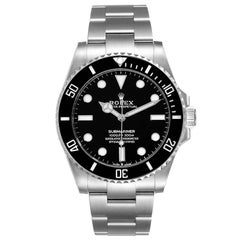 Rolex Submariner Non-Date Ceramic Bezel Steel Mens Watch 124060 Unworn
