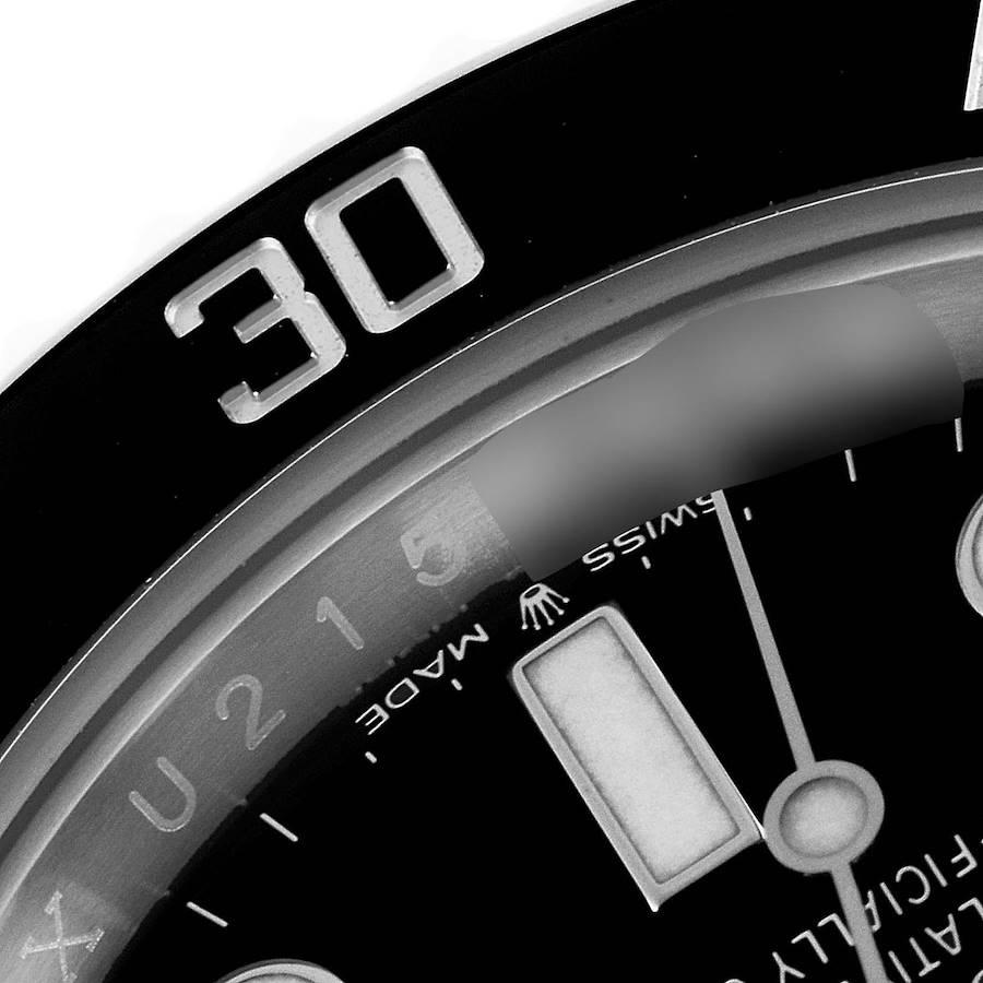 Rolex Submariner Non-Date Ceramic Bezel Steel Mens Watch 124060 Unworn 2
