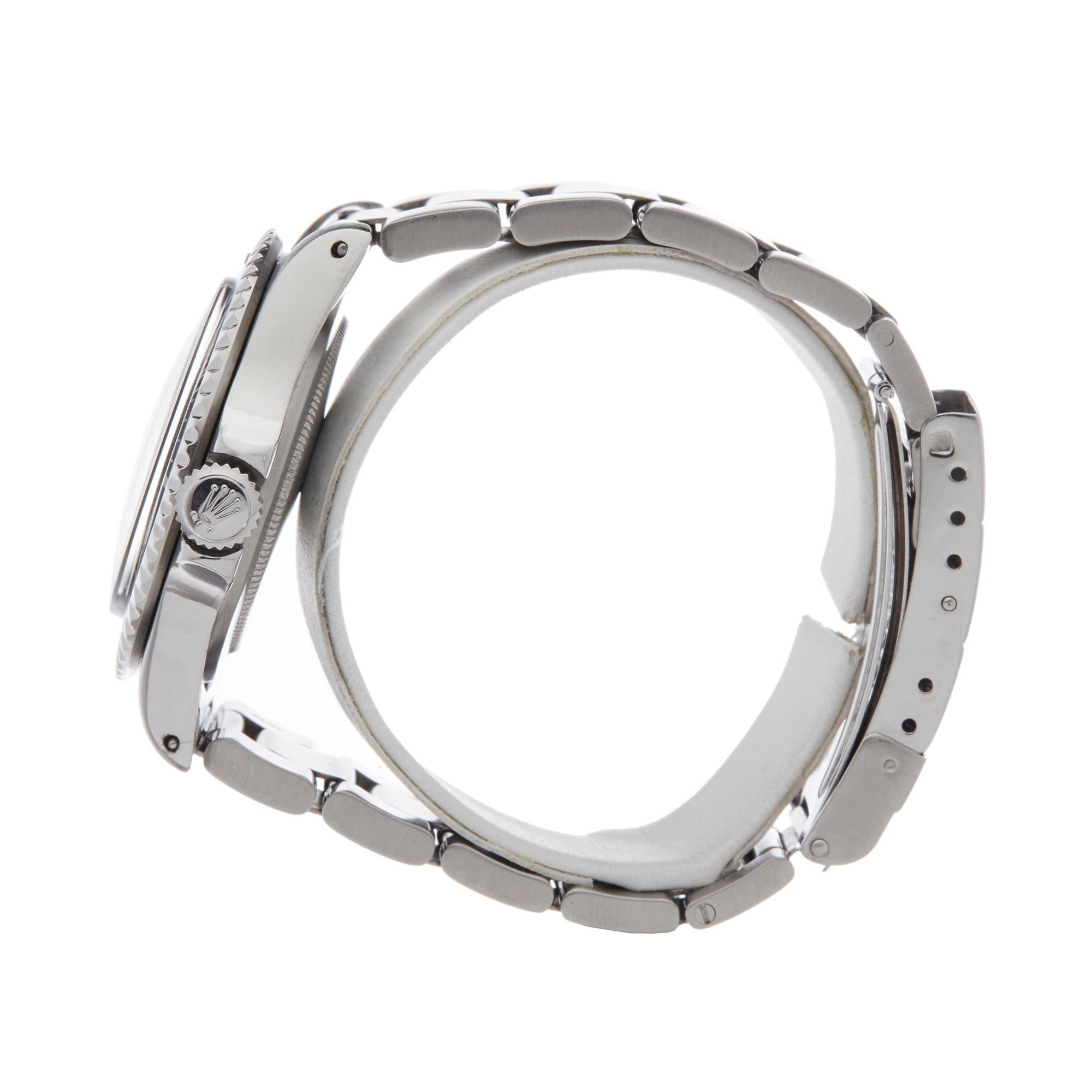 Men's Rolex Submariner Non Date Stainless Steel Wristwatch
