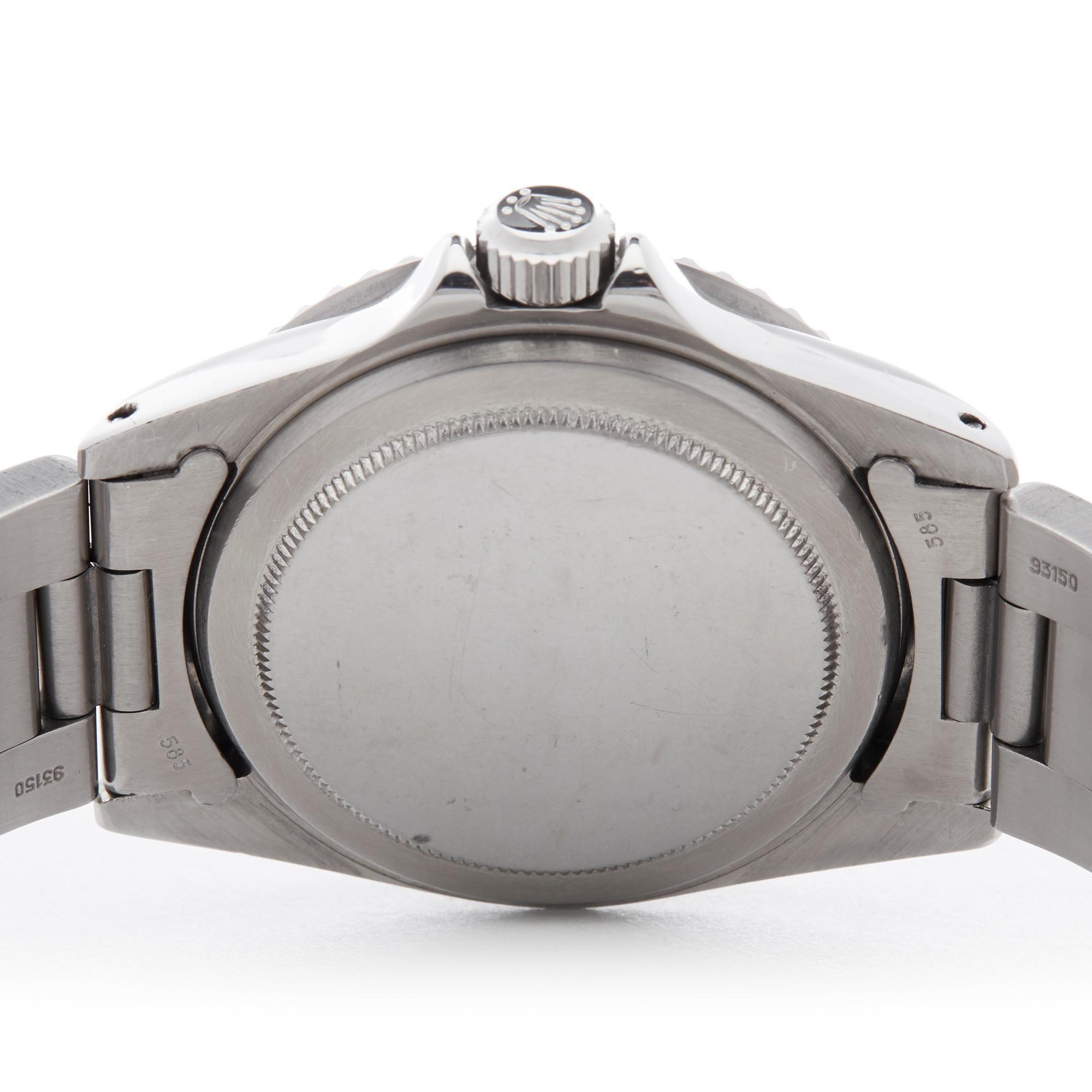 Rolex Submariner Non Date Stainless Steel Wristwatch 3