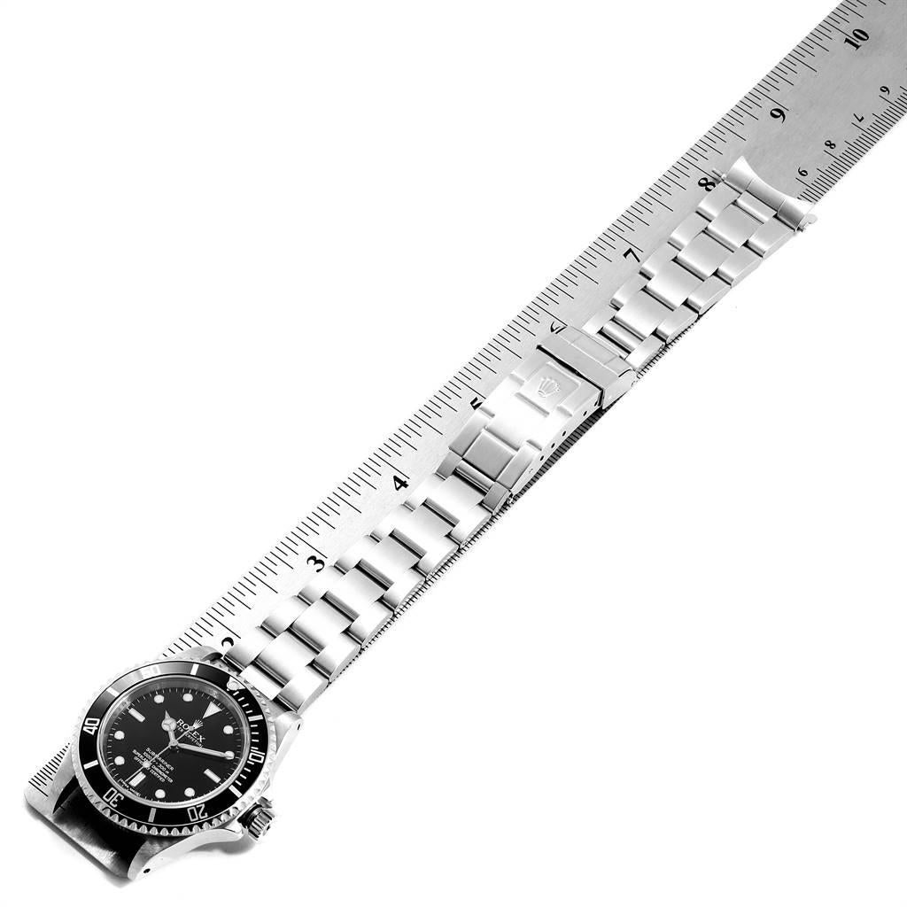 Rolex Submariner Non-Date Steel Men’s Watch 14060 Box Card For Sale 6