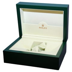 Used Rolex Submariner Oyster Green Wave Watch Box