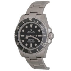 Rolex Submariner Oyster Perpetual Automatic Wristwatch Model 114060