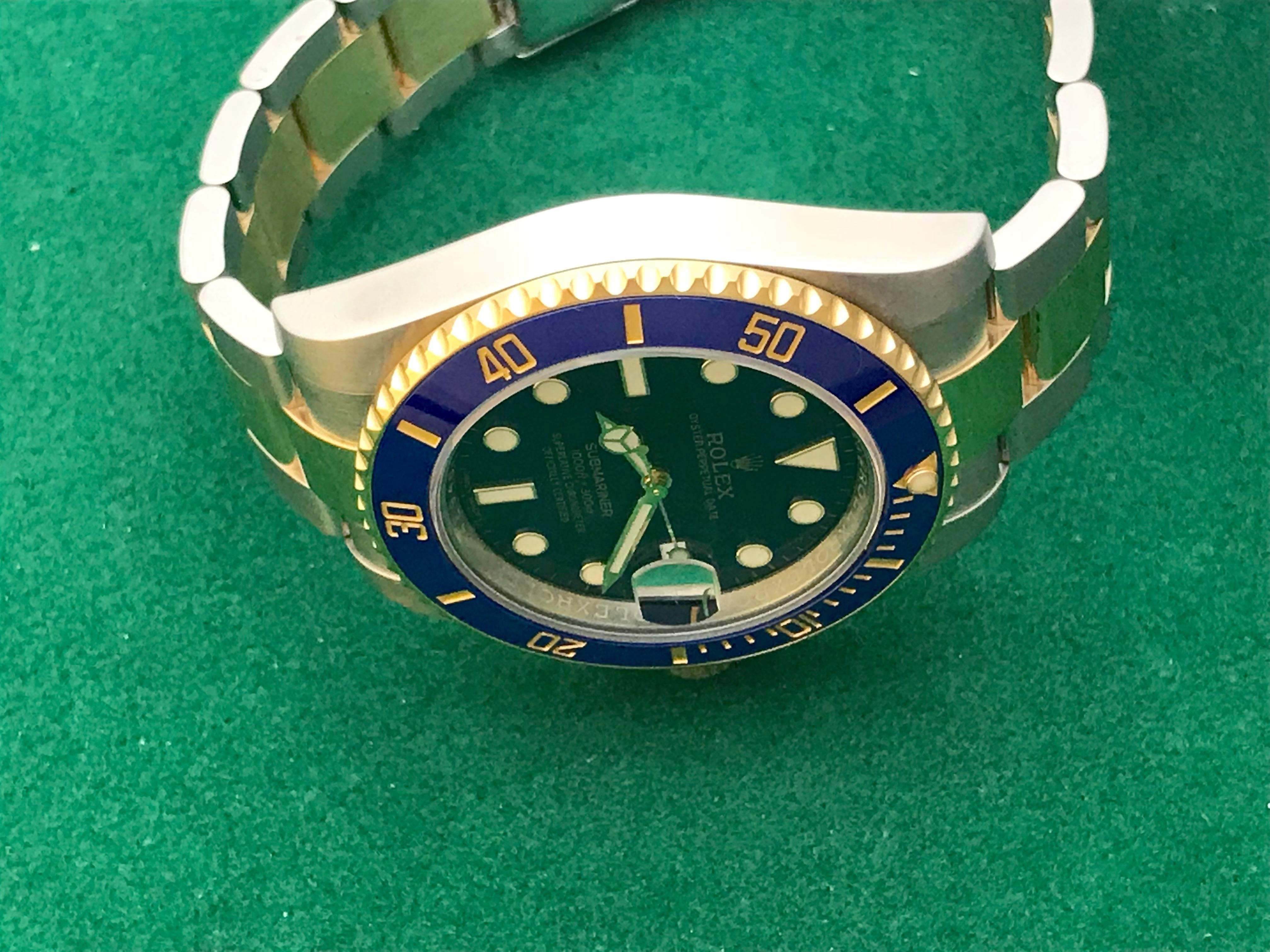 Rolex Submariner Oyster Perpetual Date Automatic Wristwatch Model 116613LB 1