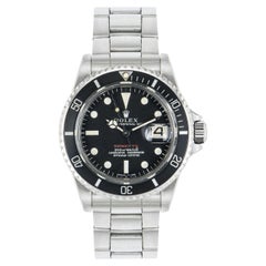 Rolex Submariner Rare Red Writing Meters First Mark I Dial 1680