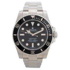 Used Rolex Submariner Ref 114060, Excellent Condition, 'Discontinued'