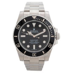 Rolex Submariner Réf. 114060, excellent état, « Discontinued »