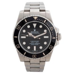 Used Rolex Submariner Ref 114060, 'No Date', Excellent Condition, Great Investment