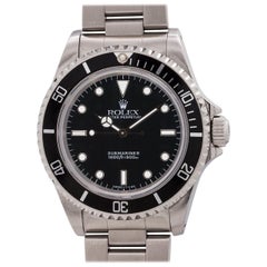 Rolex Submariner Ref 14060 Stainless Steel circa 1998 Box and Papers