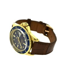 Rolex Submariner Ref. 1680 18 Karat Gold Original Tropical Dial Watch 'R-23'