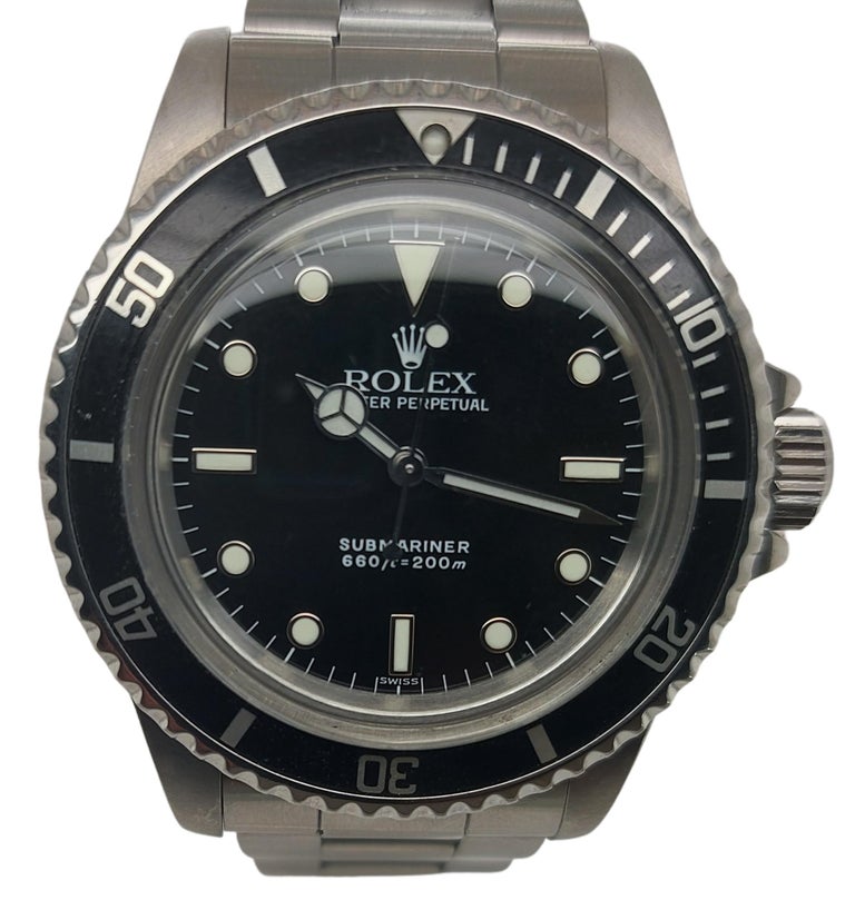 Rolex Submariner Ref. 5512/5513 Stainless Steel, Automatic, with Box and  Papers For Sale at 1stDibs | che guevara rolex, rolex submariner thickness, che  guevara rolex submariner