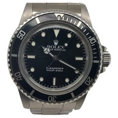 Rolex Submariner Ref. 5512/5513 Stainless Steel, Automatic, with Box and Papers