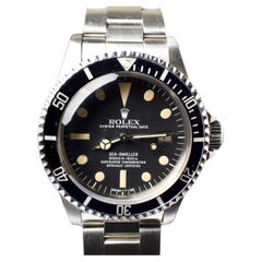Rolex Submariner Sea-Dweller Matte Dial 1665 MK I Steel Automatic Watch 1979