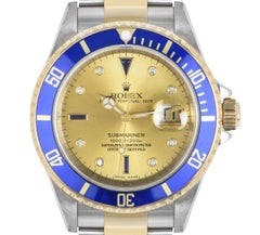 Rolex Submariner Serti Dial 16613