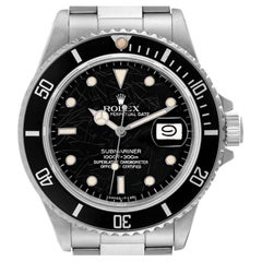 Rolex Submariner Spider Dial Steel Vintage Mens Watch 16800