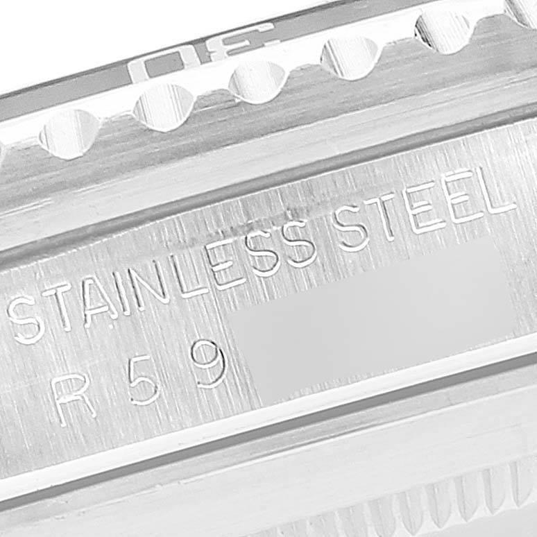 Rolex Submariner Spinnenweb-Zifferblatt Stahl Vintage Herrenuhr 168000 im Angebot 4