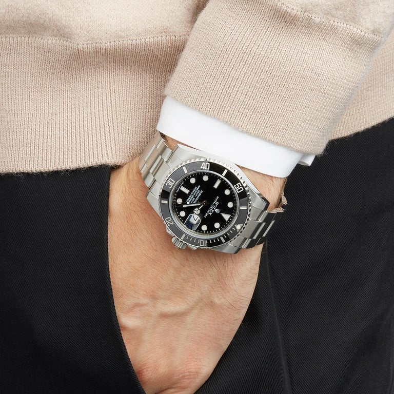 rolex-submariner-stainless-steel-116610ln-at-1stdibs-116610ln-wrist