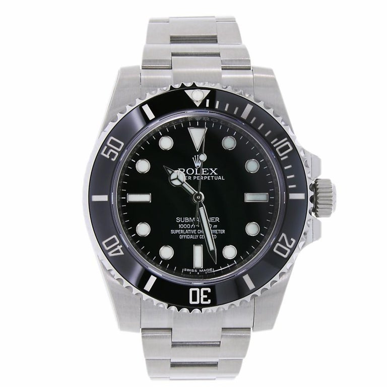 rolex submariner black price