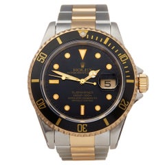 Rolex Submariner Stainless Steel and 18K Yellow Gold 16613 Wristwatch