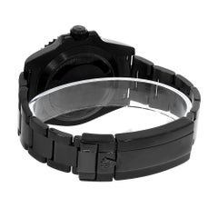 Rolex Submariner Stainless Steel DLC PVD Black Ceramic Watch 116610