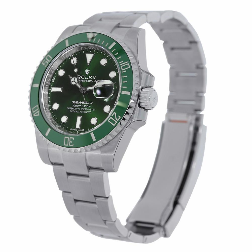 rolex submariner green ceramic
