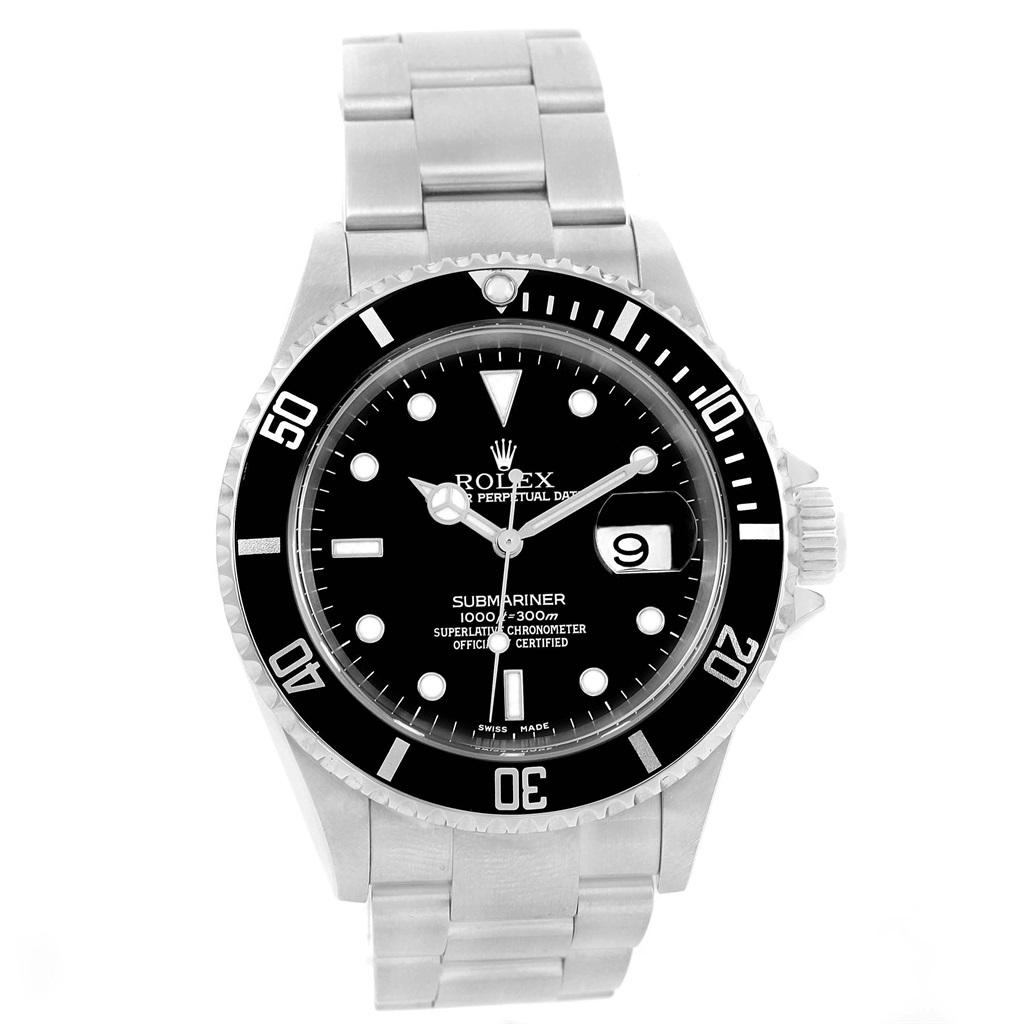Rolex Submariner Stainless Steel Men's Watch 16610 Box 4