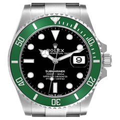 Rolex Submariner Starbucks Orologio da Uomo con Lunetta in Ceramica Verde 126610LV Scheda Scatola