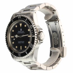 Rolex Submariner Steel Black Dial Automatic Men’s Watch 5513, circa 1984