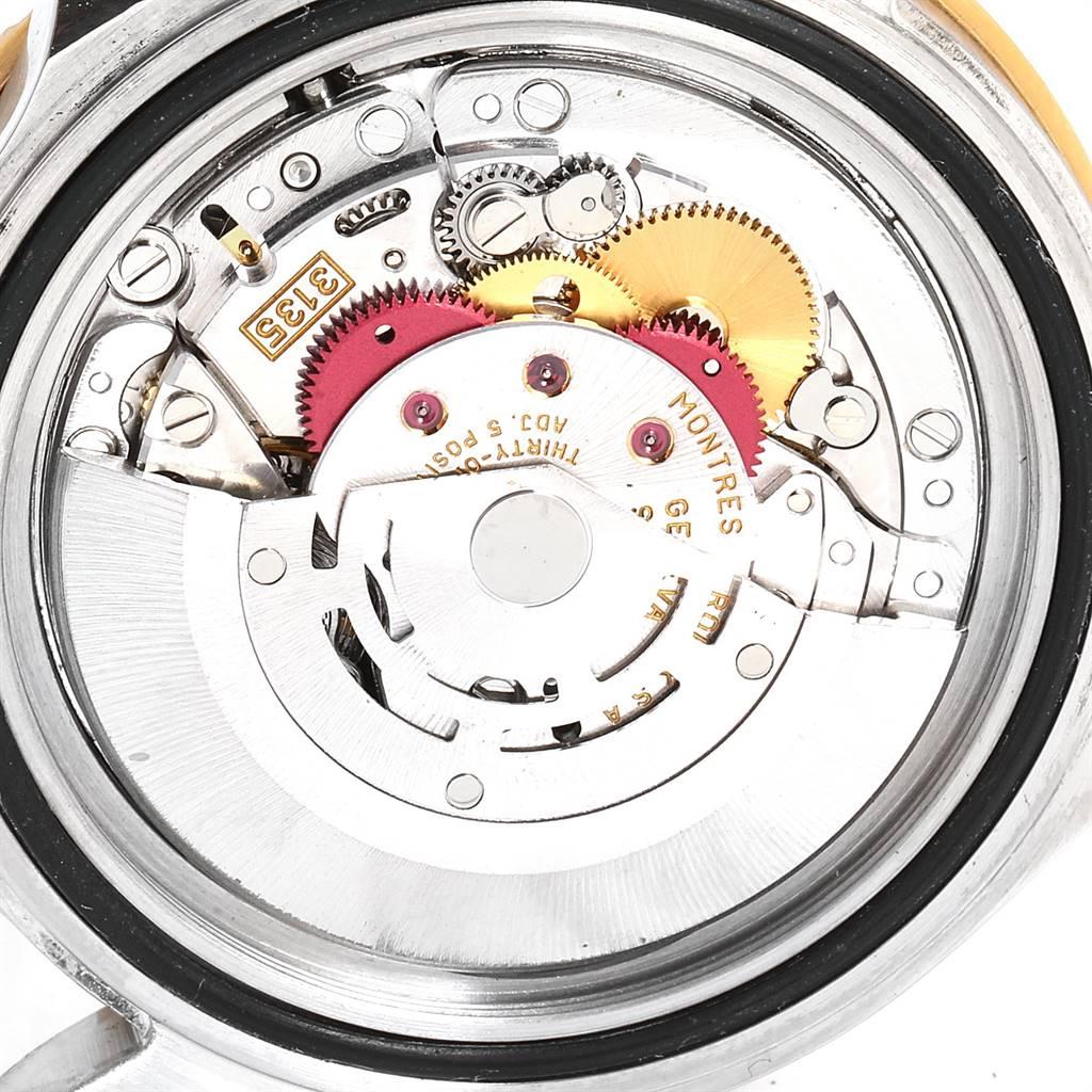 Rolex Submariner Steel Gold Diamond Sapphire Serti Dial Men's Watch 16613 5