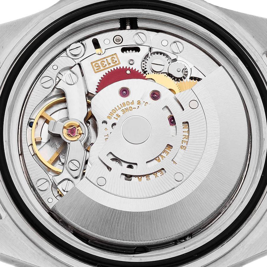 Rolex Submariner Steel Gold Diamond Sapphire Serti Dial Watch 16613 Box Papers 1