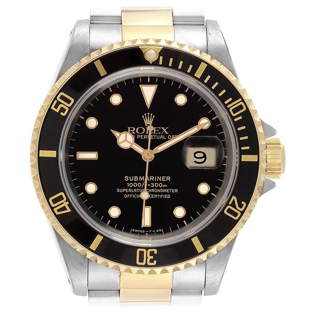 Rolex Submariner Steel Yellow Gold 