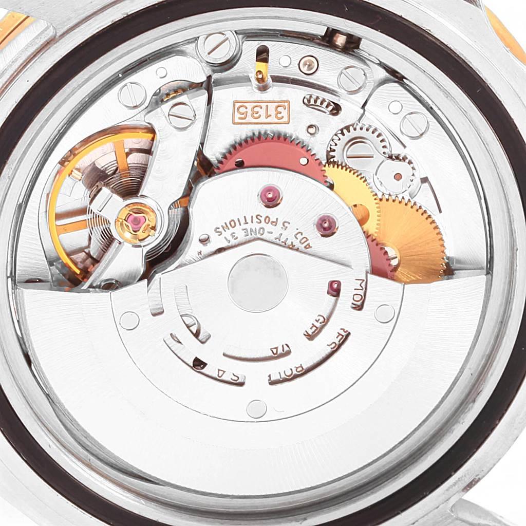 Rolex Submariner Steel Yellow Gold Black Dial Bezel Men's Watch 16613 For Sale 6