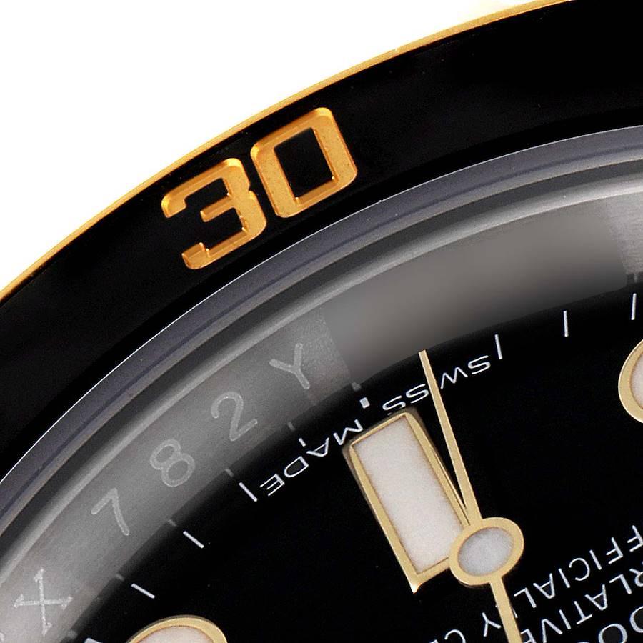 Rolex Submariner Steel Yellow Gold Black Dial Mens Watch 116613 Unworn For Sale 1