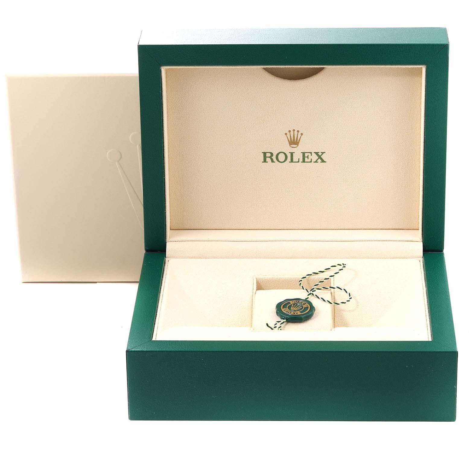 Rolex Submariner Steel Yellow Gold Blue Diamond Dial Mens Watch 116613 For Sale 7