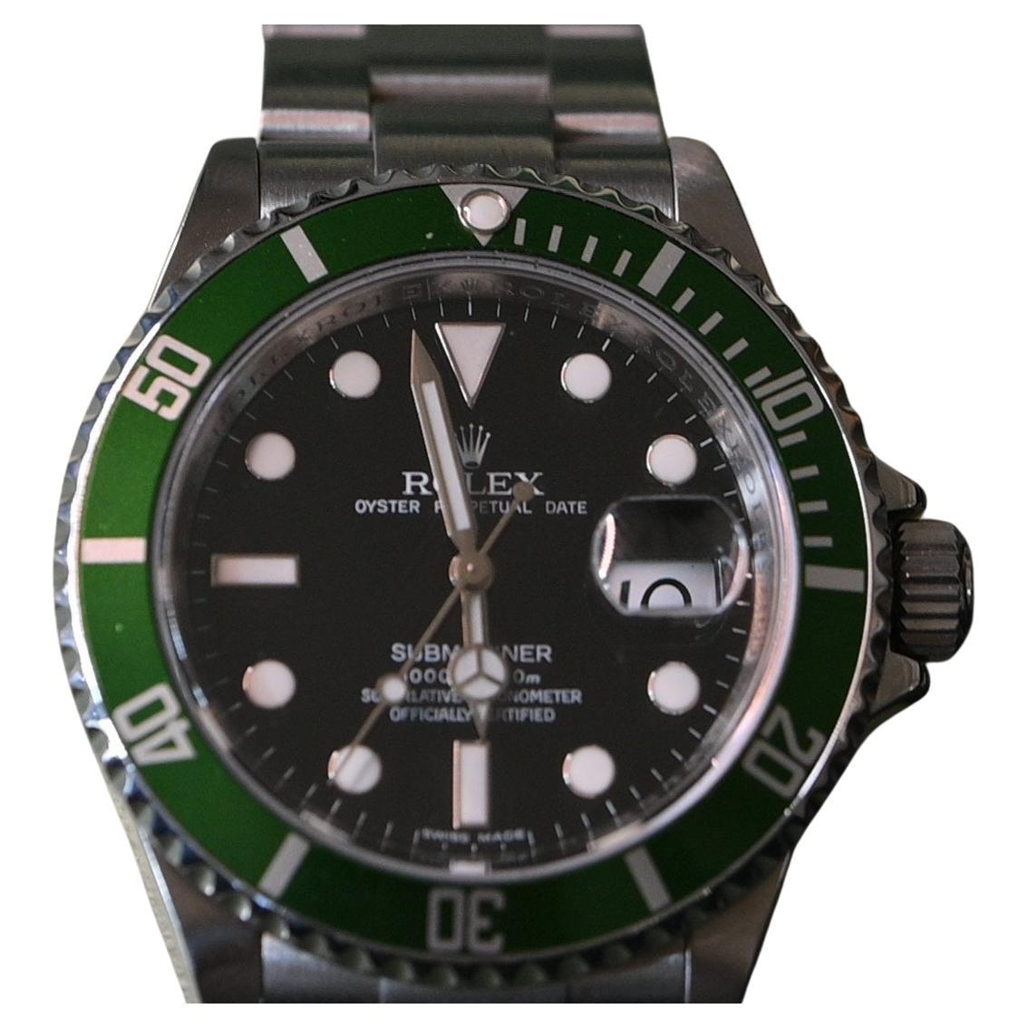 Rolex Submariner/ Sub green or Kermit For Sale