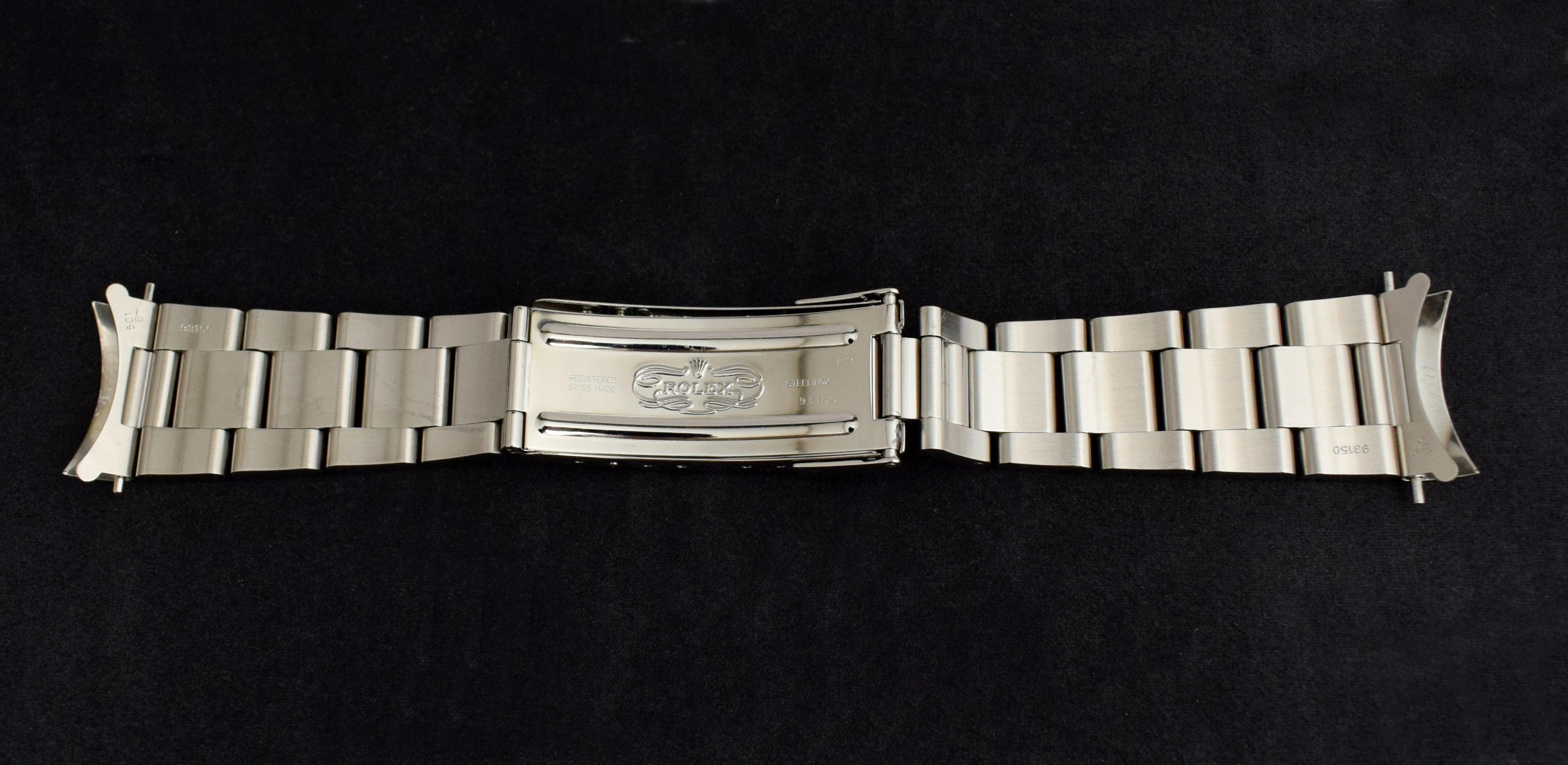 Montre automatique Rolex Submariner Tiffany & Co. 16610 en acier avec boîte en papier, 1991 8