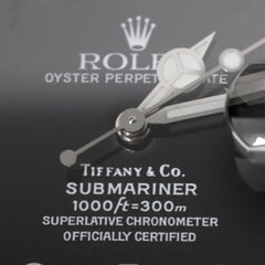 Rolex Submariner Tiffany & Co Dial 1680 Steel Automatic Date Watch