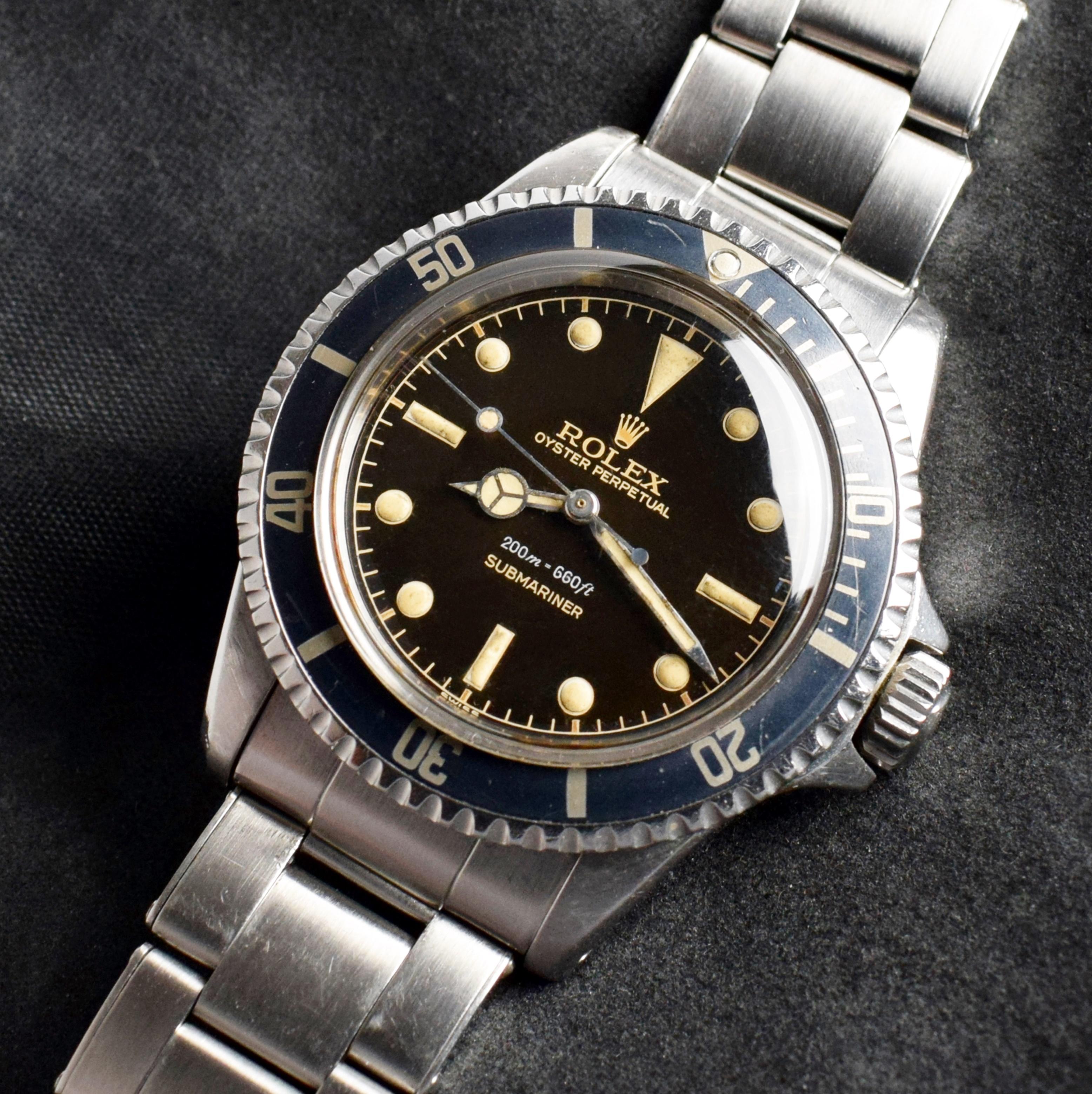 Brand: Vintage Rolex
Model: 5512
Year: 1960
Serial number: 55xxxx
Reference: C03729; C03603

Case: Show sign of wear with slight polish from previous; inner case back stamped 5512 III.60; the bottom part of the serial engraving has been scratched